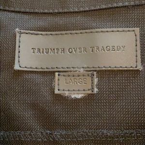 TRIUMPH OVER TRAGEDY lightweight jacket